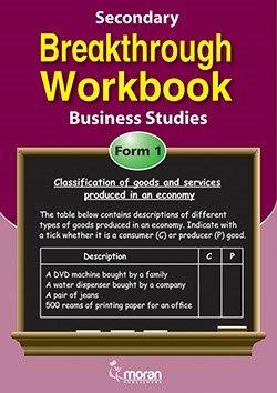 Breakthrough Workbook Business Studies Form 1 - Moran (E.A.) Publishers ...