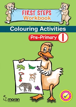 First Steps Workbook - Colouring Activities - PP 1